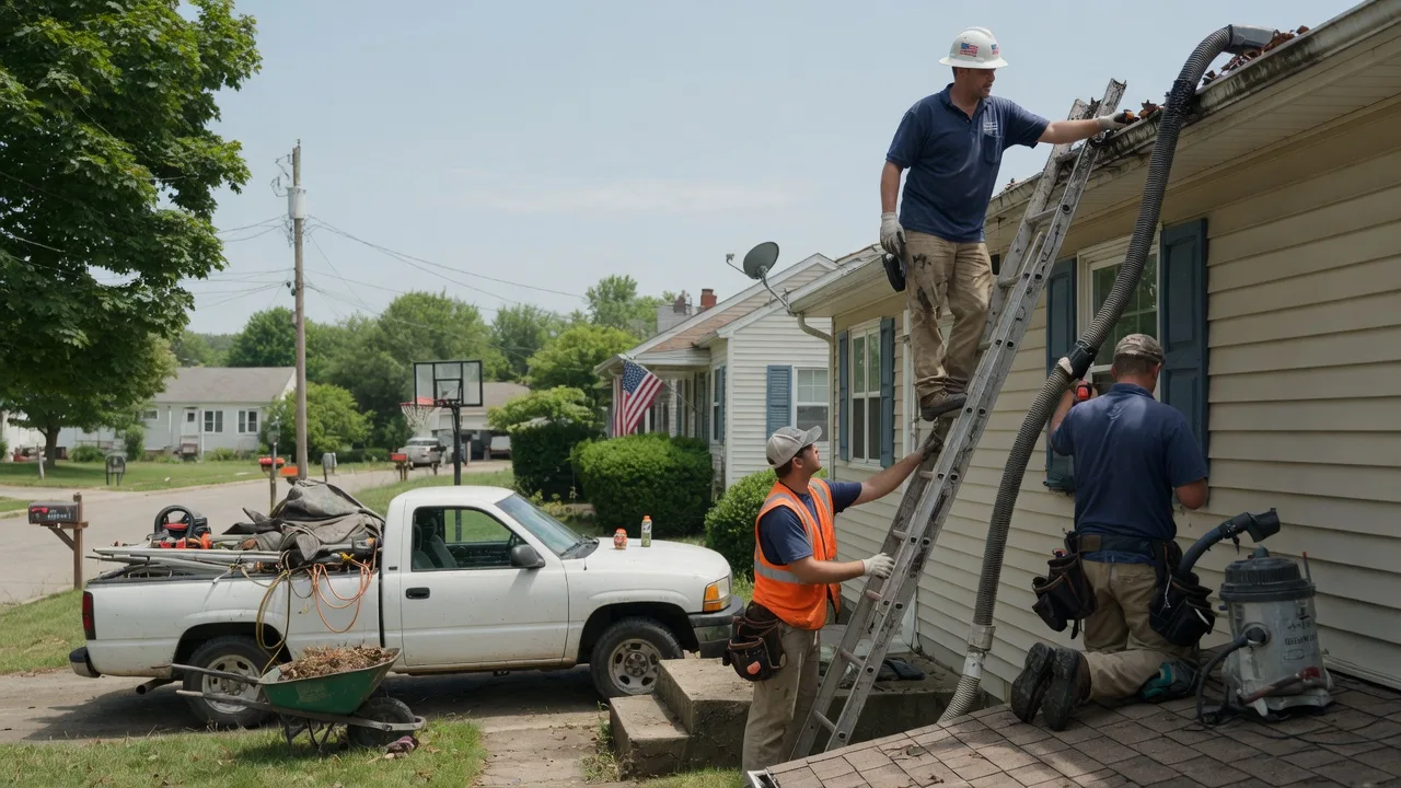 Gutter Installation in New Palestine, IN near me